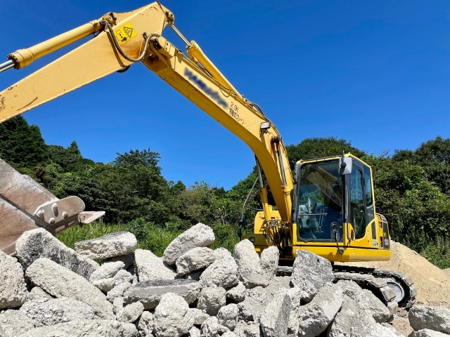 解体してる様子の写真