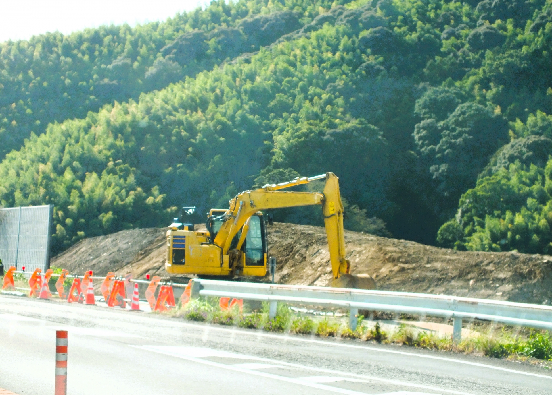 ショベルカーの写真