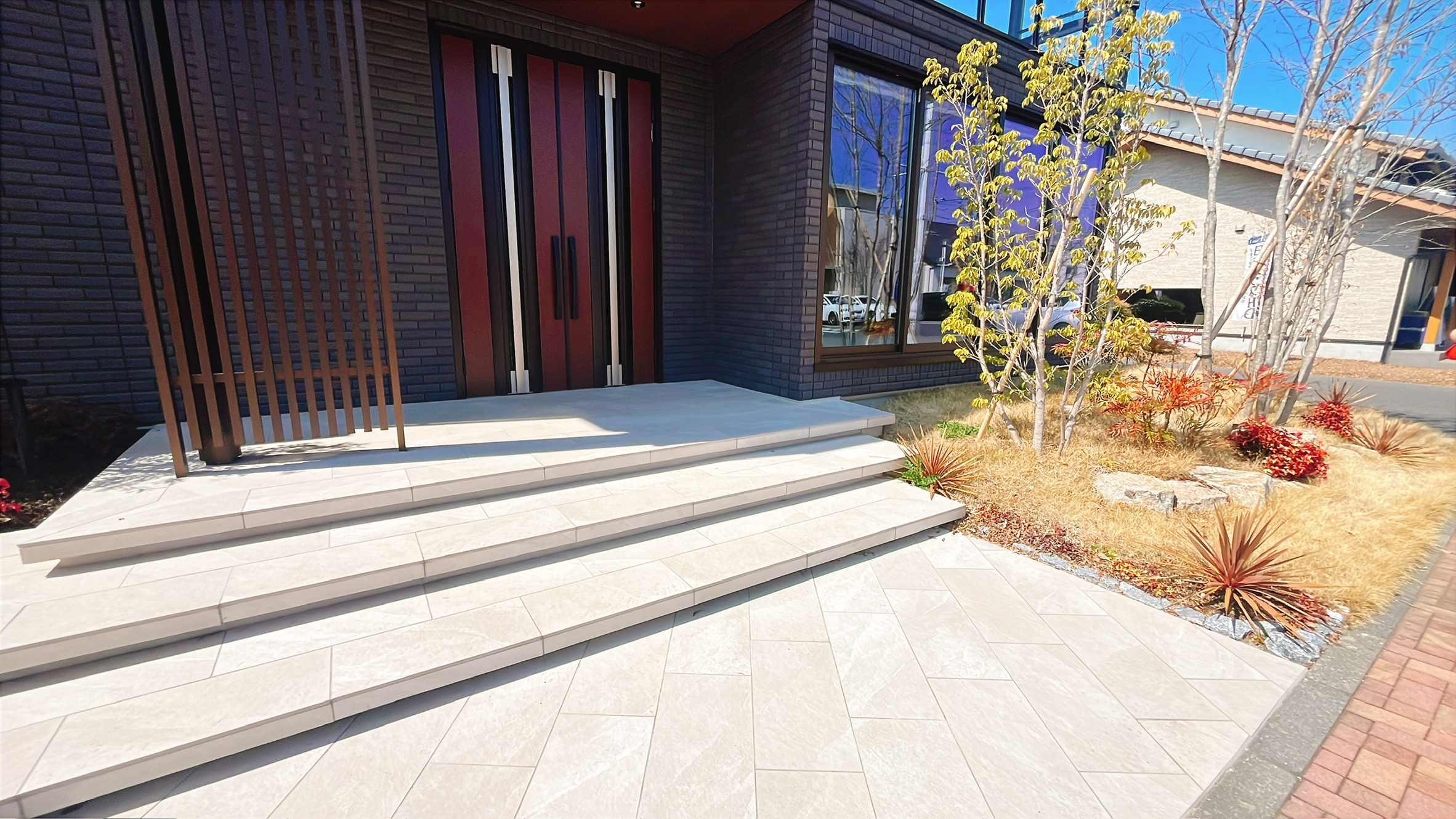 アプローチの写真